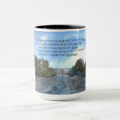 Wer ich heute bin Inspiration Tasse (Zentrum)