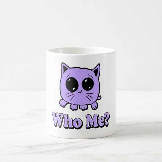 Wer Ich Kitty Kaffeetasse (Mittel)