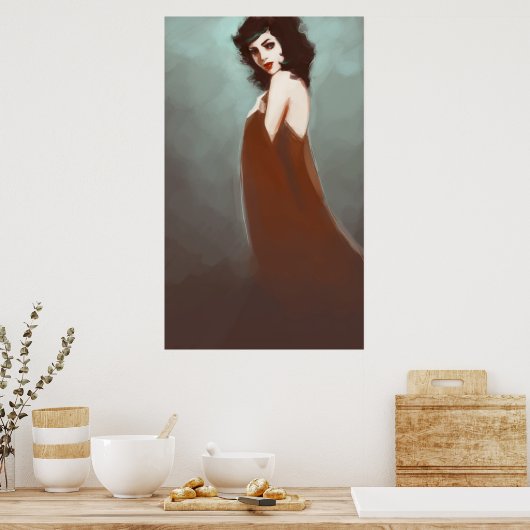 Wer?, ...ich? poster (Küche)