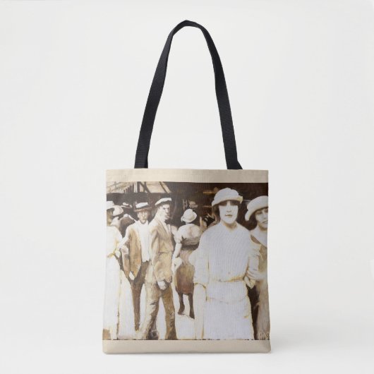 "Wer, ich?" Taschen-Tasche Tasche (Vorderseite)