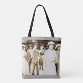 "Wer, ich?" Taschen-Tasche Tasche (Rückseite)