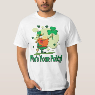 Wer Ihr Paddy-lustiger Kobold ist T-Shirt