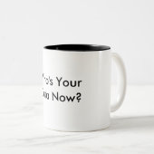 Wer Ihre Daten-Kaffeetasse ist Zweifarbige Tasse (VorderseiteRechts)