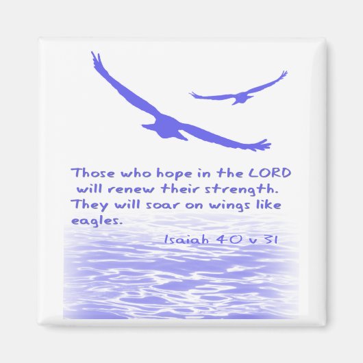 Wer in der LORD hofft ... | Magnet (Vorne)