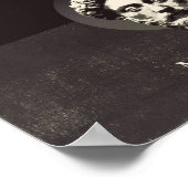 Wer in Harmonie mit sich lebt, lebt in Poster (Ecke)