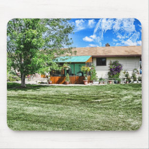 Wer ist auf Erde? Mousepad