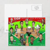 Wer ist auf First? Postkarte (Vorne/Hinten)