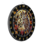 Wer ist bereit zum Dart? Dartscheibe (Vorderseite Links)