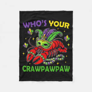 Wer ist crawpawpaw Krebs Narren Perlen lustiger ma Fleecedecke