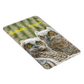 Wer ist da? Paar von Owells Scottsdale, Arizona Magnet (Rechte Seite)