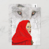 "Wer ist da?" Postkarte (Vorne/Hinten)