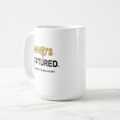 Wer ist das Logo des Ministeriums für vergewaltigt Kaffeetasse (Vorderseite Links)