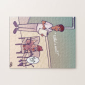 Wer ist das nächste JIgsaw-Rätsel? Puzzle (Horizontal)