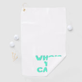 Wer ist dein Caddy-Golf-Handtuch? Golfhandtuch (Insitu)