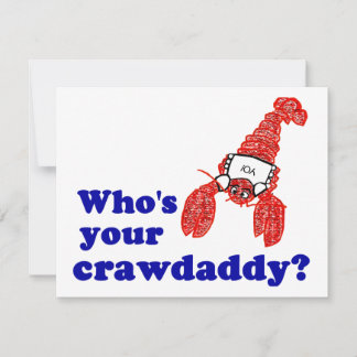 Wer ist dein Crawdaddy?