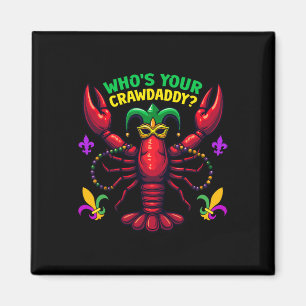 Wer ist dein Crawdaddy Crawfish Jester Perlen Lust Magnet