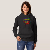 Wer ist dein Crawdaddy Crawfish Jester Perlen Mard Hoodie (Vorne ganz)