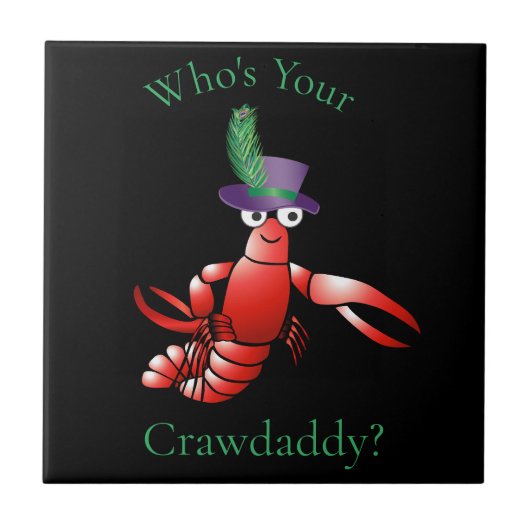 Wer ist dein Crawdaddy? Thunder_Cove Fliese (Vorderseite)