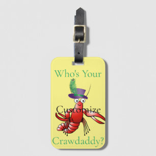 Wer ist dein Crawdaddy? Thunder_Cove Gepäckanhänger