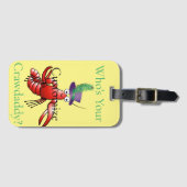 Wer ist dein Crawdaddy? Thunder_Cove Gepäckanhänger (Vorderseite (Horizontal))