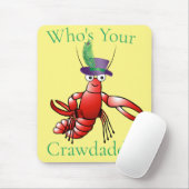 Wer ist dein Crawdaddy? Thunder_Cove Mousepad (Mit Mouse)