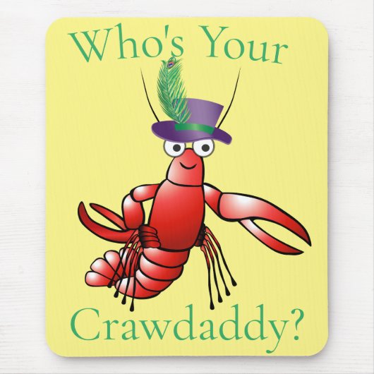 Wer ist dein Crawdaddy? Thunder_Cove Mousepad (Vorne)