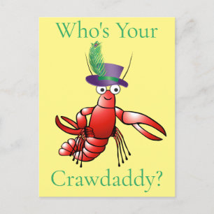 Wer ist dein Crawdaddy? Thunder_Cove Postkarte