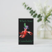 Wer ist dein Crawdaddy? Thunder_Cove Visitenkarte (Stehend Vorderseite)