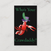 Wer ist dein Crawdaddy? Thunder_Cove Visitenkarte (Vorderseite)