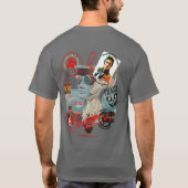 Wer ist dein Gott-Design? T-Shirt (Rückseite)