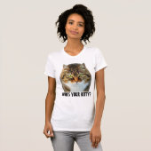 Wer ist dein Kätzchen? CALICO CAT T - SHIRT (Vorne ganz)
