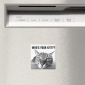 Wer ist dein Kätzchen? Magnete, Tabby Magnet (In Situ (Geschirrspüler))