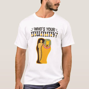 Wer ist dein Mama Funny Old Ägypten T-Shirt