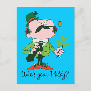 Wer ist dein Paddy? Postkarte