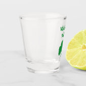 Wer ist dein Paddy? Schnapsglas (Links)