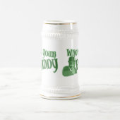 Wer ist deine Paddy-Tasse? Bierglas (Mittel)