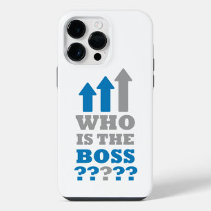 Wer ist der Chef ? iPhone 14 Pro Max Hülle