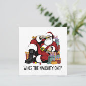 Wer ist der Naughty (Stehend Vorderseite)