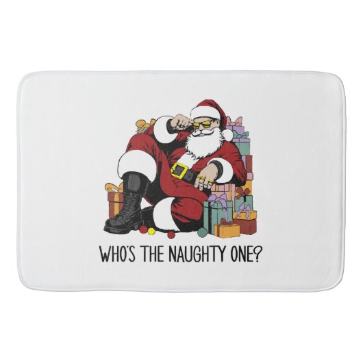 Wer ist der Naughty Badematte (Vorderseite)