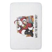 Wer ist der Naughty Badematte (Vorderseite Vertikal)