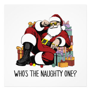 Wer ist der Naughty Fotodruck