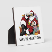 Wer ist der Naughty Fotoplatte (Vorderseite)