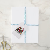 Wer ist der Naughty Geschenkanhänger (Mit Garn)