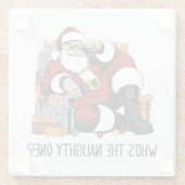 Wer ist der Naughty Glasuntersetzer (Rückseite)