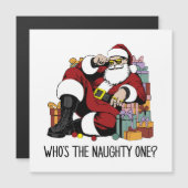 Wer ist der Naughty Magnetkarte (Vorne/Hinten)