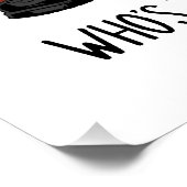 Wer ist der Naughty Poster (Ecke)