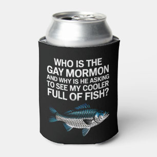 Wer ist der schwule Mormon lustiger LGBTQ Stolz Fi Dosenkühler