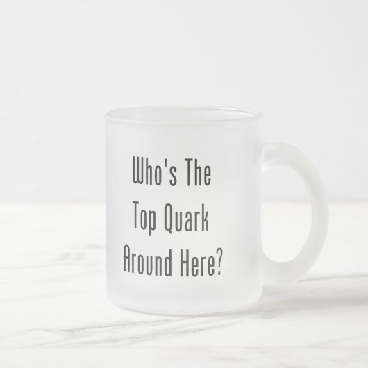 Wer ist der SpitzenQuark um hier? Mattglastasse (Rechts)