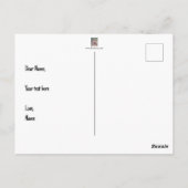 Wer ist die nächste Postkarte? Postkarte (Rückseite)