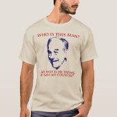 Wer ist dieser Mann? Ron Paul Shirt (Vorderseite)